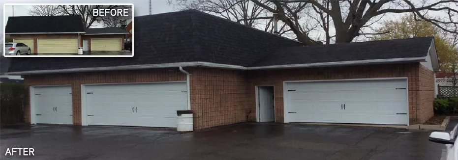 Before-After - North Hatley LP Ice White